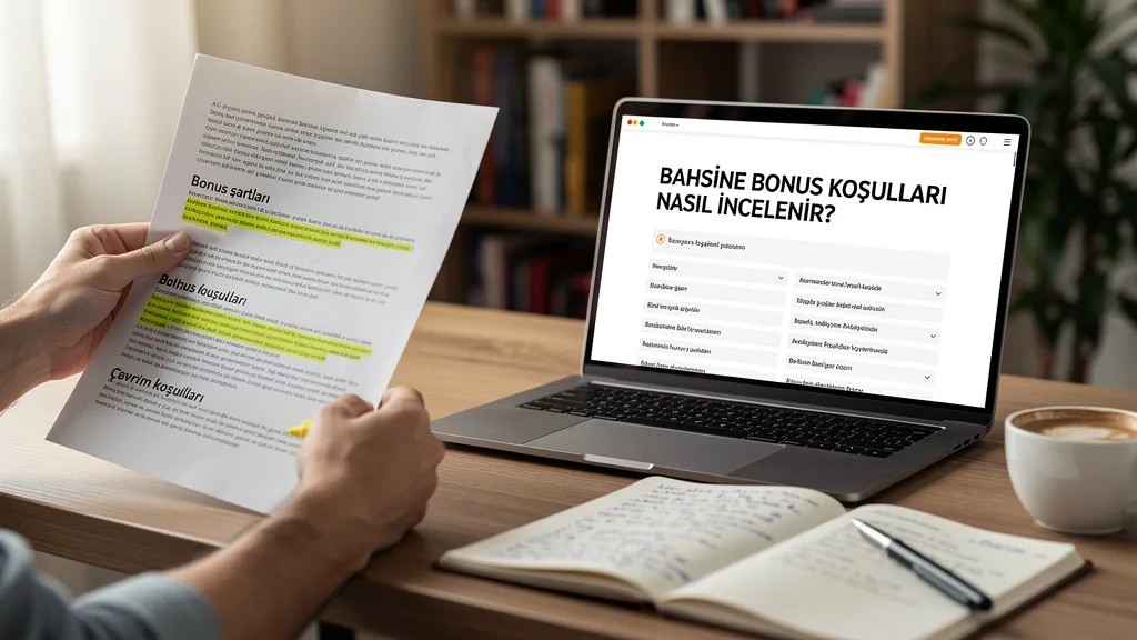 Bahsine Bonus Koşulları Nasıl İncelenir?