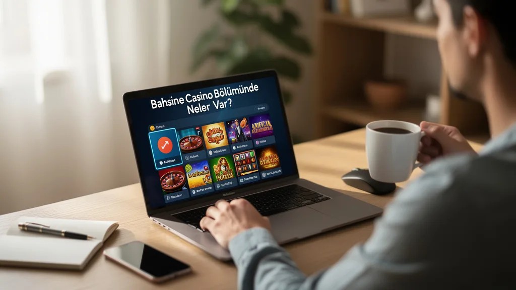 Bahsine Casino Bölümünde Neler Var?
